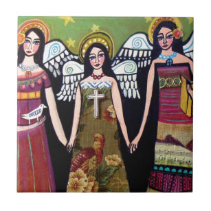 Mexikanische Engel durch Heide Galler Fliese