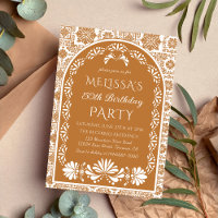 Mexikanische Feier Geburtstagsparty Talavera Einla