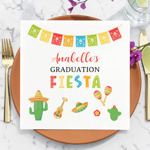 Mexikanische Fiesta-Abschlussfeier Serviette