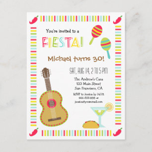 Mexikanische Fiesta Erwachsene Einladungen zur Geb