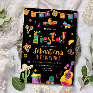 Mexikanische Fiesta-Geburtstagsfeier, Cinco De May Einladung