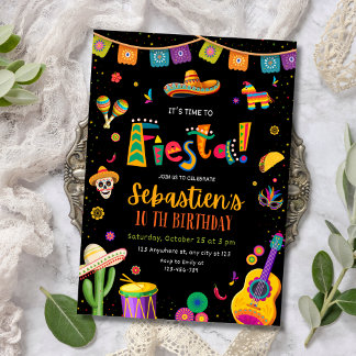 Mexikanische Fiesta-Geburtstagsfeier, Cinco De May Einladung