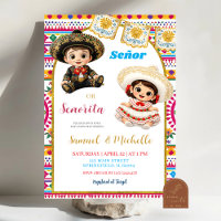 Mexikanische Fiesta Senor oder Senorita Geschlecht