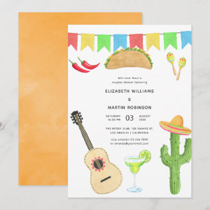 Mexikanische Fiesta Taco 'bout Love Paarschauer Einladung
