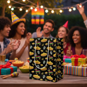 Mexikanische Fiesta & Tag der Toten Mittlere Geschenktüte