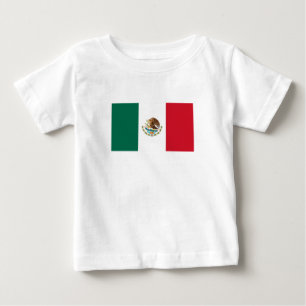 Mexikanische Flagge Baby T-shirt