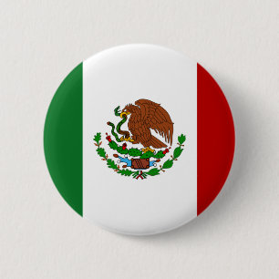 Mexikanische Flagge Button