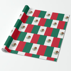 mexikanische Flagge - Flag Mexikanisches Umhüllung Geschenkpapier