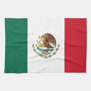Mexikanische Flagge - Flagge Mexikos Geschirrtuch