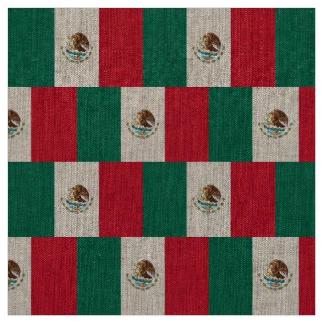 Mexikanische Flagge - Flagge Mexikos Stoff (Muster)