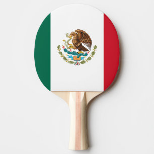 Mexikanische Flagge - Flagge Mexikos Tischtennis Schläger