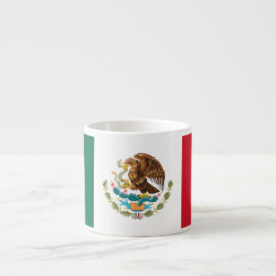 Mexikanische Flagge - Flagge von Mexiko Espressotasse