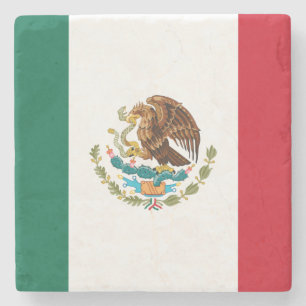 Mexikanische Flagge - Flagge von Mexiko Steinuntersetzer
