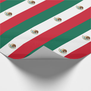 Mexikanische Flagge Geschenkpapier