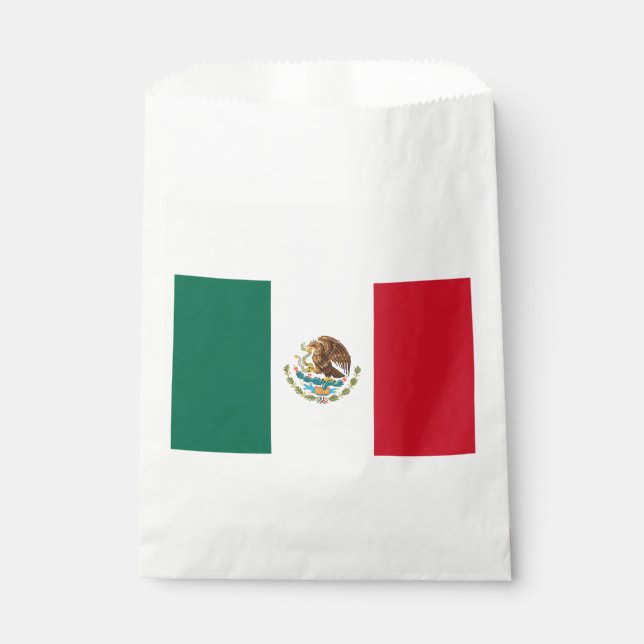 mexikanische Flagge Geschenktütchen (Vorderseite)