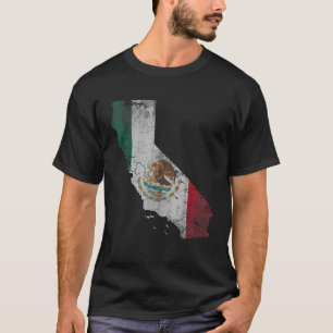 Mexikanische Flagge Kaliforniens T-Shirt