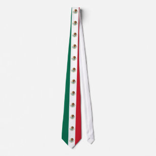 Mexikanische Flagge Krawatte