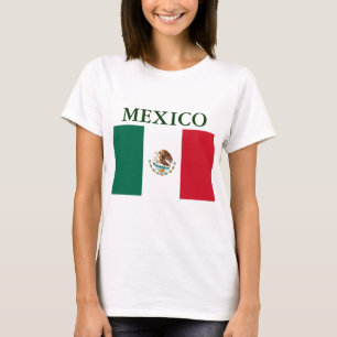 Mexikanische Flagge Ladys Petite T - Shirt