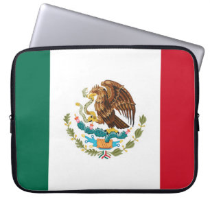 mexikanische Flagge Laptopschutzhülle
