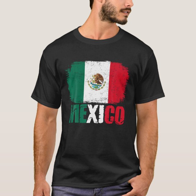 Mexikanische Flagge - Mexikanischer Preis-Shirt T-Shirt (Vorderseite)