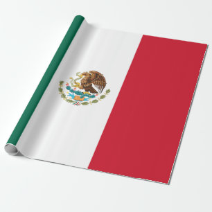 Mexikanische Flagge (Mexiko) Geschenkpapier