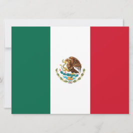 Mexikanische Flagge (Mexiko) Karte