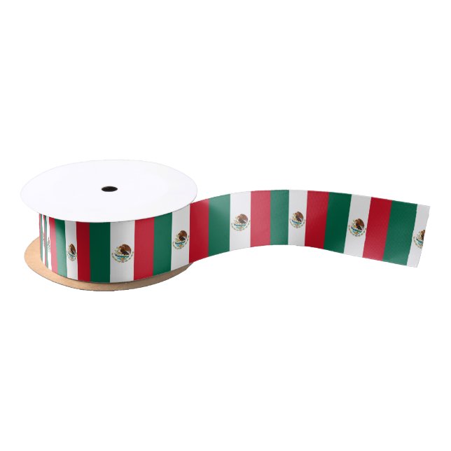mexikanische Flagge Satinband (Spule)
