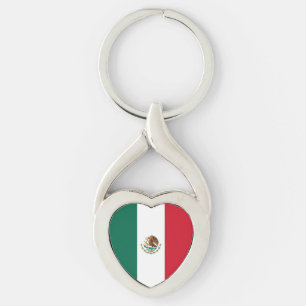Mexikanische Flagge Schlüsselanhänger