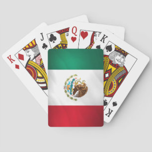 mexikanische Flagge Spielkarten