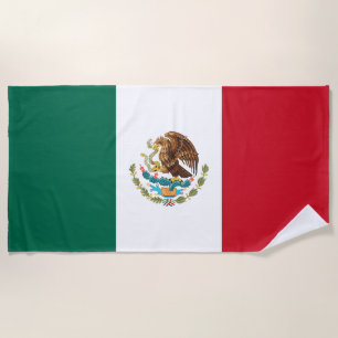 mexikanische Flagge Strandtuch