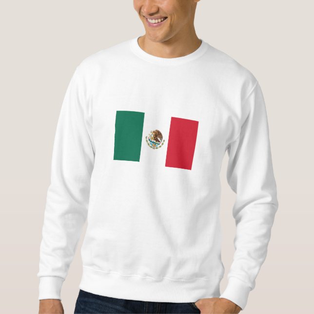 mexikanische Flagge Sweatshirt (Vorderseite)