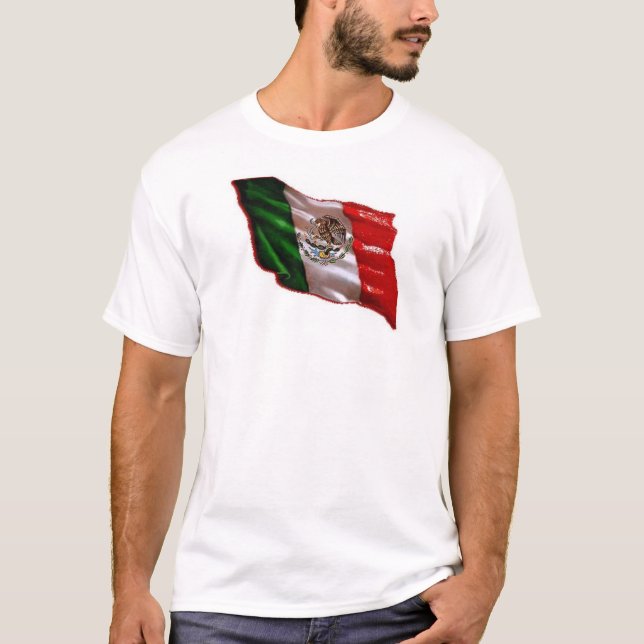 mexikanische Flagge T-Shirt (Vorderseite)