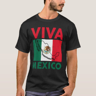 Mexikanische Flagge Viva Mexiko Preis T-Shirt
