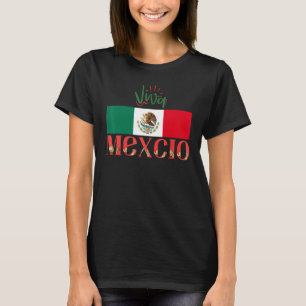 Mexikanische Flagge Viva Mexiko Unabhängigkeitstag T-Shirt