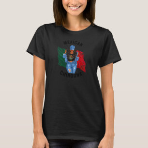 Mexikanische Flagge von Mexiko Frauen Mama T-Shirt