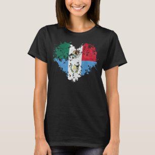 Mexikanische Flaggenidee für Mexiko Para Mujere T-Shirt