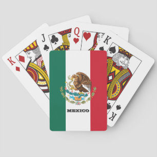 Mexikanische Flaggenspiele, Mexiko Spielkarten