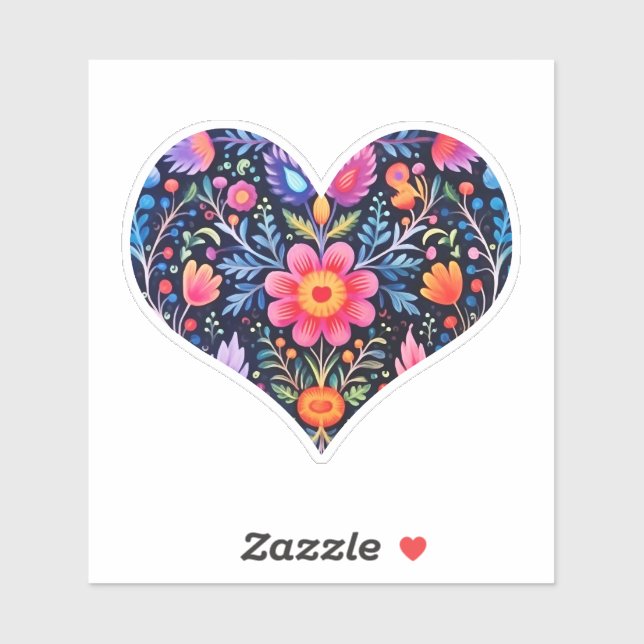 mexikanische Folklore Aufkleber (Blatt)