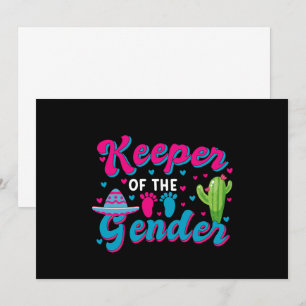 mexikanische Gender Reveal Cinco de Mayo Baby Show Einladung