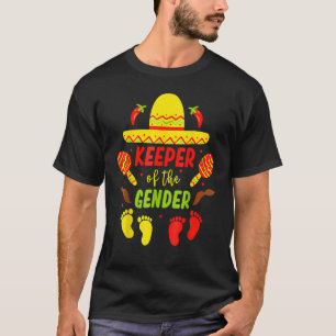 mexikanische Genderoffenbarung Cinco De Mayo Baby T-Shirt