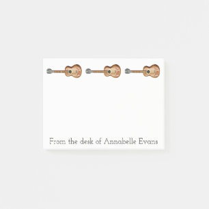 mexikanische Gitarren personalisieren Post-it Klebezettel