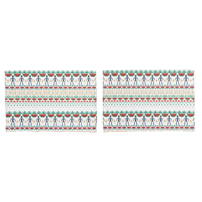 Mexikanische Grafik Frida Kahlos | Kissenbezug (Vorderseite-Set)