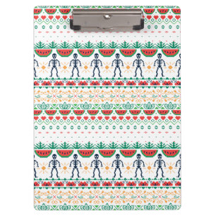 Mexikanische Grafik Frida Kahlos   Klemmbrett