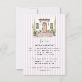 Mexikanische Hochzeit am Zielort | Details RSVP-Ka RSVP Karte