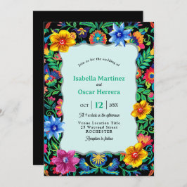 Mexikanische Hochzeitsfeier Einladung
