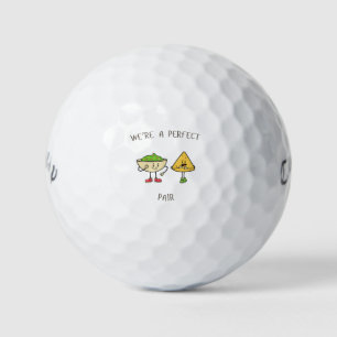 Mexikanische Hochzeitsgeschenke mit Food-Thema und Golfball