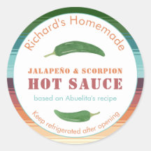 mexikanische Hot Sauce oder scharfe Salsa Jalapeno