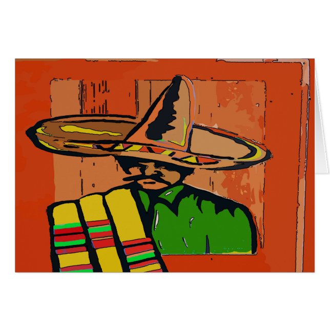 Mexikanische Hutkunst (Vorderseite (Horizontal))