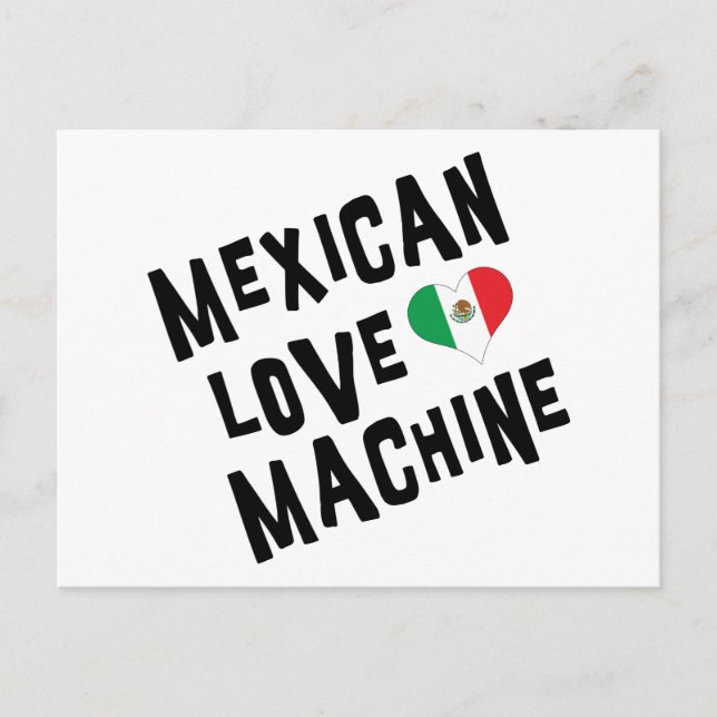 mexikanische Liebe Postkarte (Vorderseite)