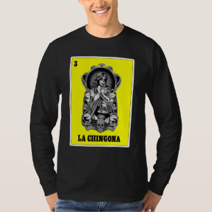Mexikanische Lotterie für Frauen Chula Chicana La T-Shirt